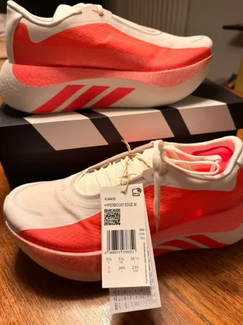 Used Orange Hyperboost Edge W Running Shoes