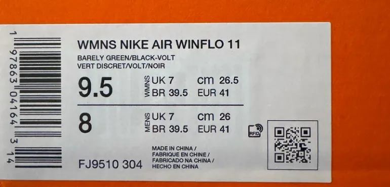 Nike Air Winflo 11 bike d'occasion — image 12 sur 12