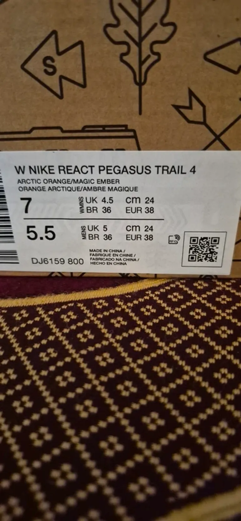 Käytetty Nike React Pegasus Trail 4 bike — kuva 5 / 5