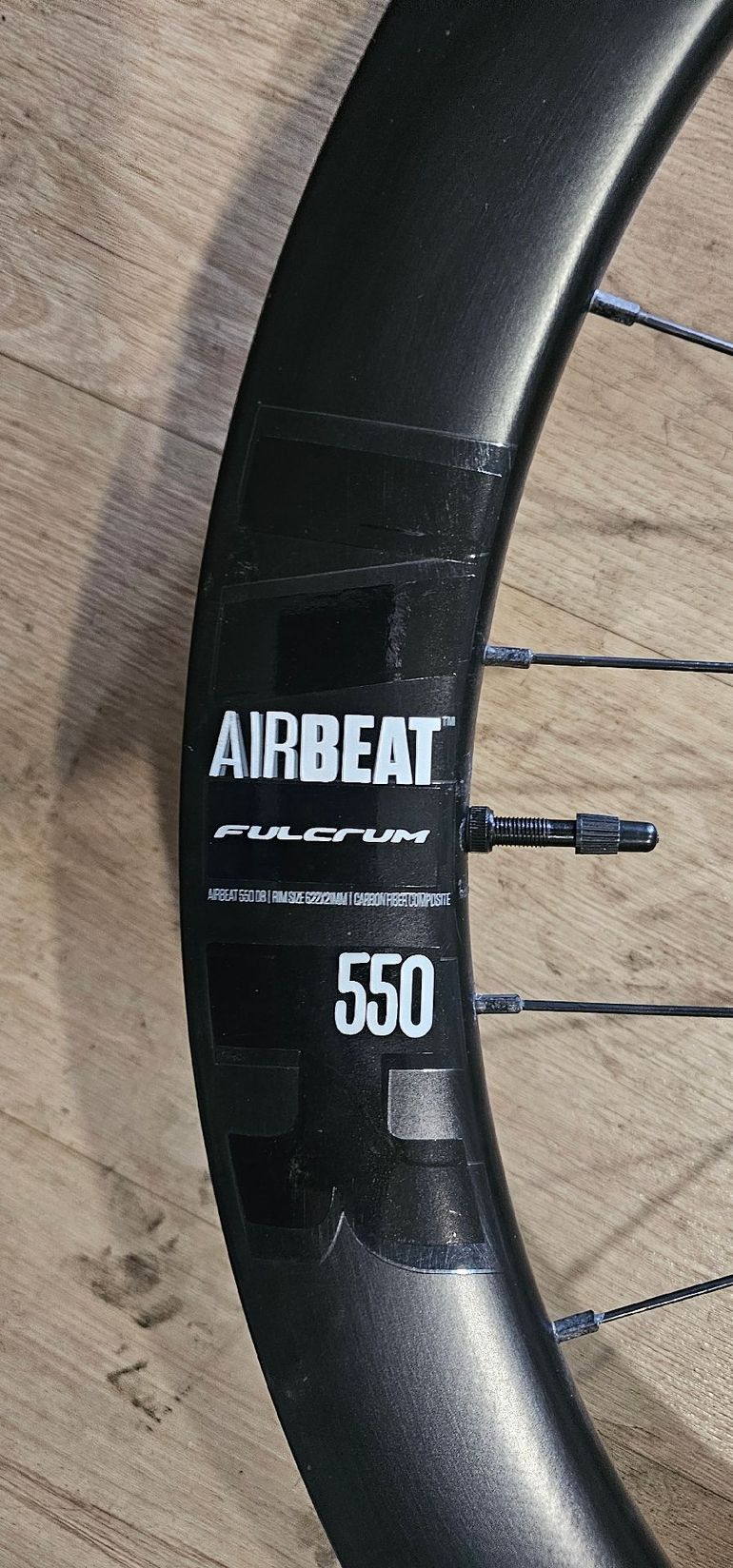 Brugt Fulcrum Airbeat 550 DB 2023 bike — billede 2 af 4
