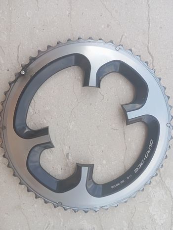 Tweedehands Shimano Dura-Ace 52/36 11-speed Chainrings 2017 Drivetrain & Pedals