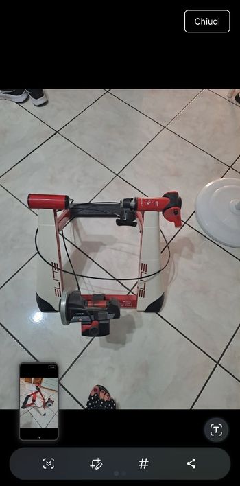 Brugt Elite Magnetic Trainer bike — billede 2 af 2