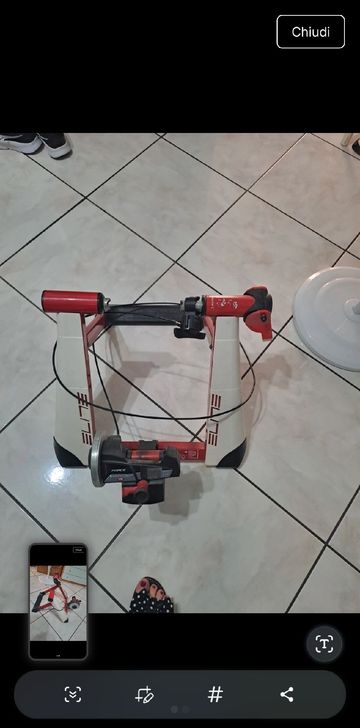 Elite Magnetic Trainer bike usato — immagine 2 di 2