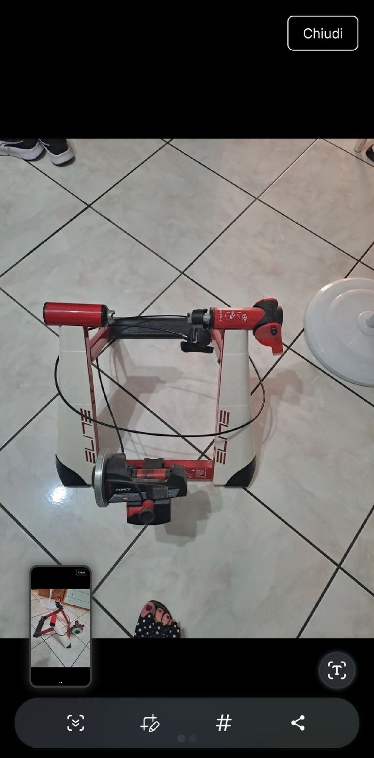 Brugt Elite Magnetic Trainer bike — billede 2 af 2