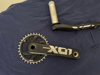 Używany Sram Eagle X01 Lunar Crank Drivetrain & Pedals