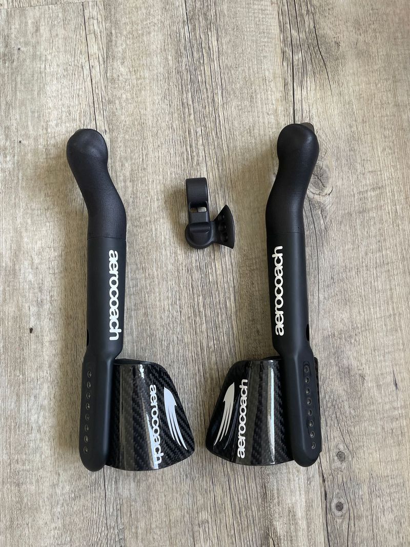 Aerocoach Ascalon Carbon Aerobar Extensions Cockpit usato