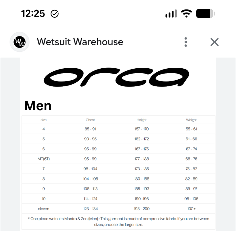 Used Orca 3.8 Wetsuit 2020 bike — image 14 of 14