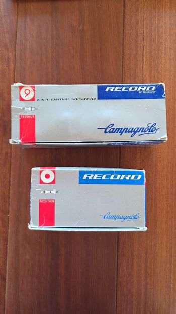 Campagnolo 2 MOZZI RECORD 9 SPEED 1990 Wheels d'occasion