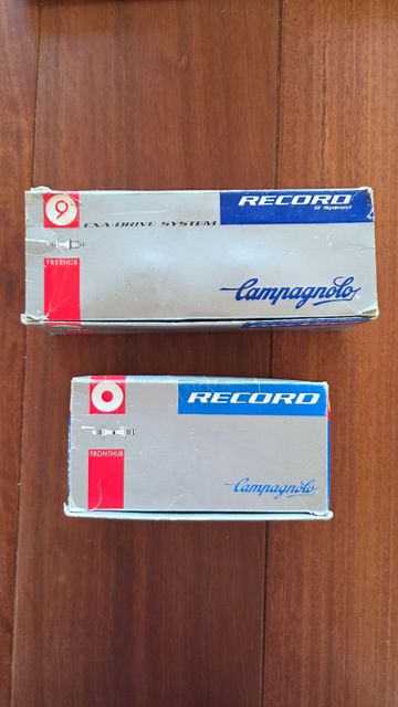 Gebrauchtes Campagnolo 2 MOZZI RECORD 9 SPEED 1990 Wheels