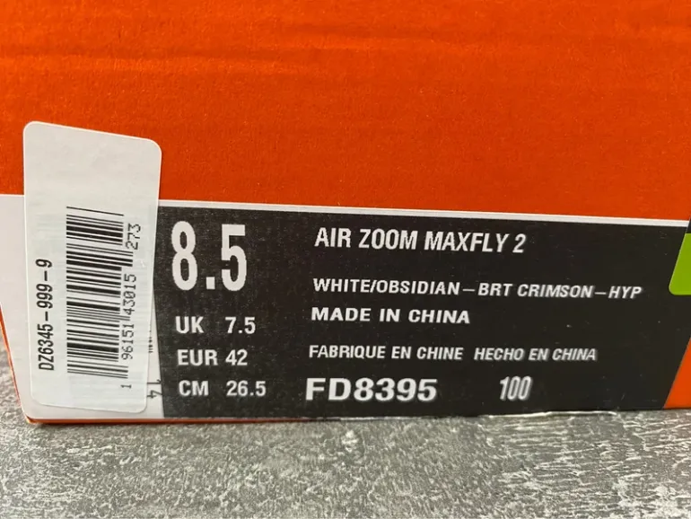 Used 100% Nike Air Zoom Maxfly 2 bike — image 13 of 14