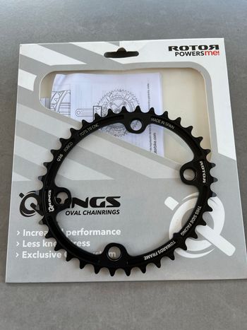 Brugt Rotor QRings Oval Chainring 2017 Drivetrain & Pedals