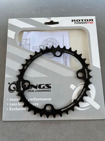 Rotor QRings Oval Chainring 2017 Drivetrain & Pedals usato