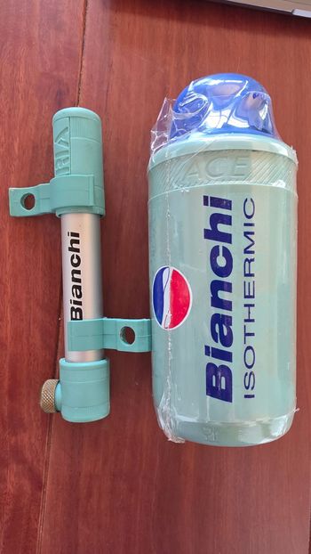 Bianchi BORRACCIA E POMPA VINTAGE Cycling Accessories usato