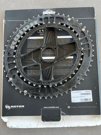 Brugt Rotor Q-Ring Oval Chainring 2019 bike — billede 2 af 2