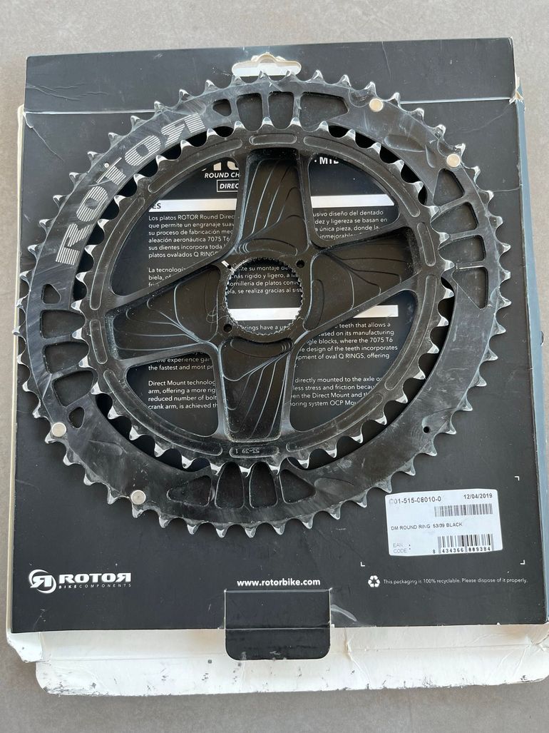 Brugt Rotor Q-Ring Oval Chainring 2019 bike — billede 2 af 2