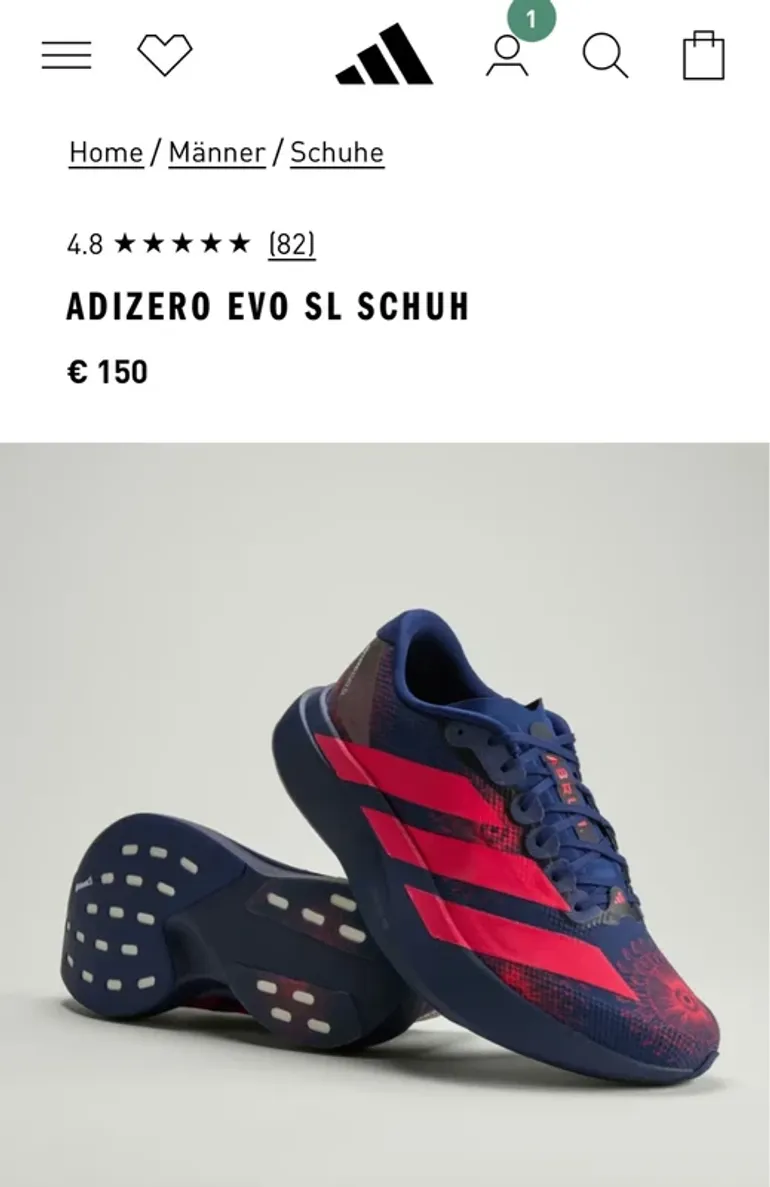Adidas adizero evo SL labrum bike d'occasion — image 2 sur 11