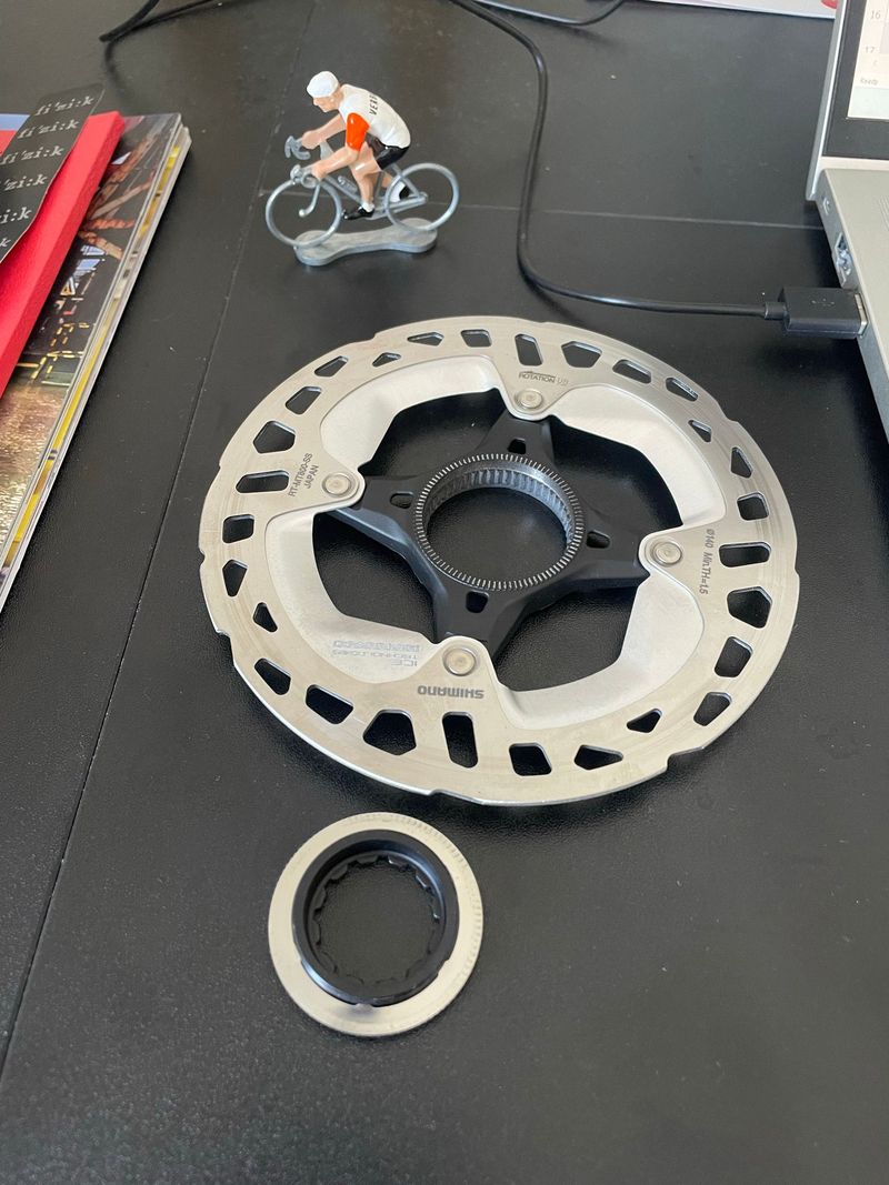 Used Shimano XT RT-MT800 Center Lock Brakes