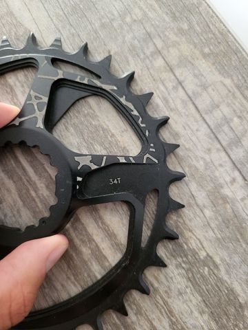 Tweedehands Fsa Megatooth Chainring 34T bike — afbeelding 2 van 4
