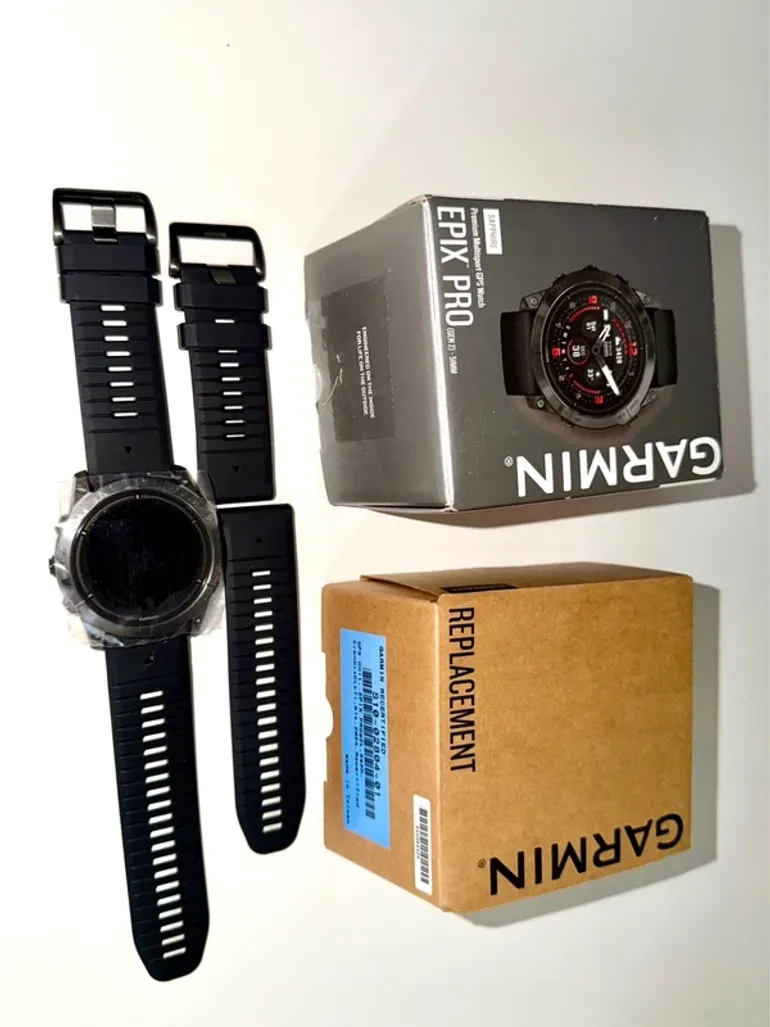 Brugt Replacement epix Pro (Gen 2) Sapphire Edition 51mm bike — billede 4 af 14