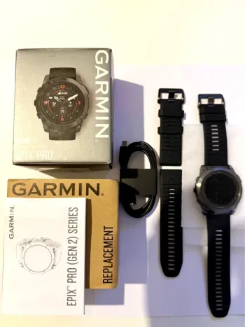 Brugt Replacement epix Pro (Gen 2) Sapphire Edition 51mm bike — billede 3 af 14