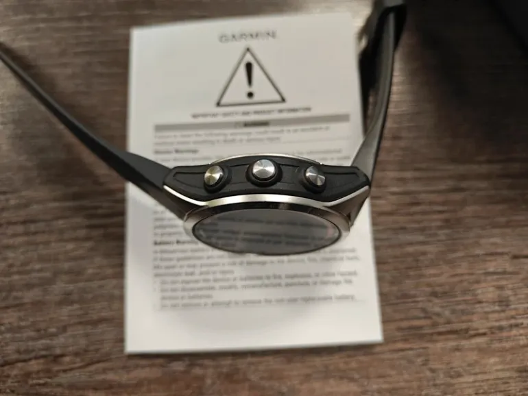 Used Garmin Fēnix 7S Pro Solar bike — image 5 of 6