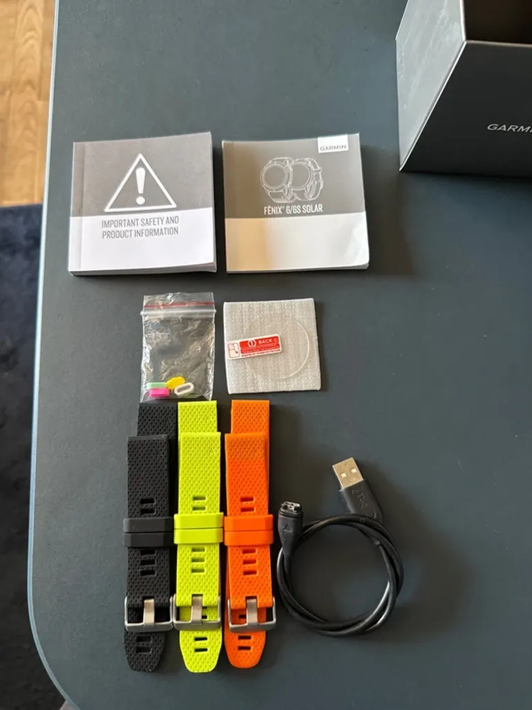 Used Garmin Fenix 6 Solar bike — image 3 of 5