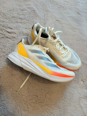 Used Orange Duramo Speed Running Shoes