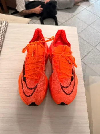 Used Orange Air Zoom Alphafly Next% 2 Running Shoes