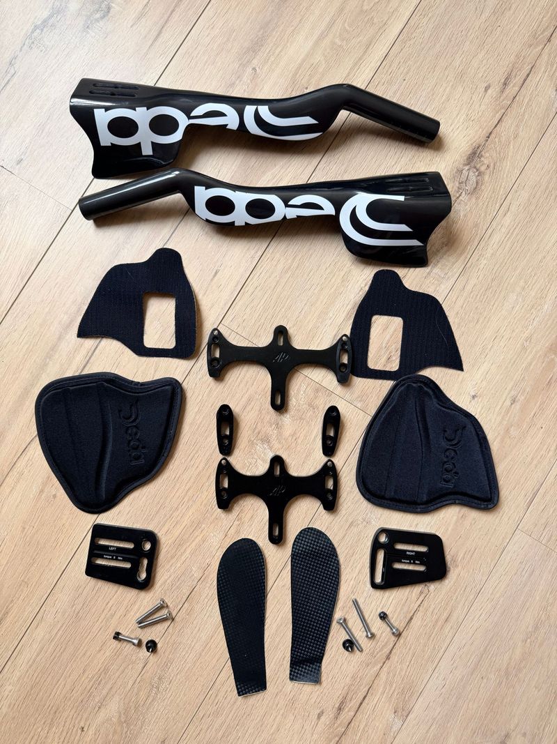 Deda Elementi Jet2 Evo Carbone Aero bars 2025 Cockpit d'occasion