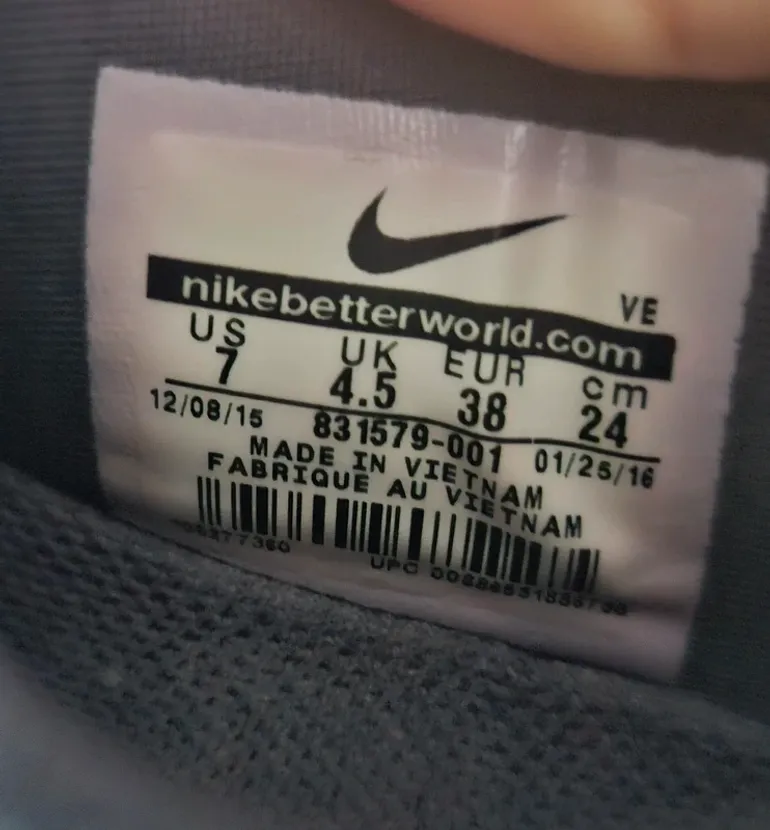 Brugt Nike Running Fitness Shoes bike — billede 5 af 5