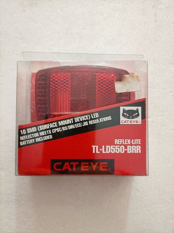 Brugt Cateye Rear Light bike — billede 3 af 4