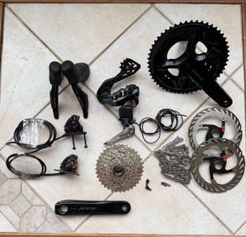 Used Shimano 105 Di2 R7100 Groupset 2026 Groupset