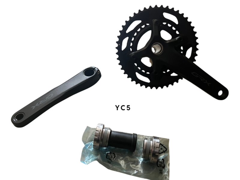 Gebrauchtes Shimano GRX FC-RX600 Drivetrain & Pedals