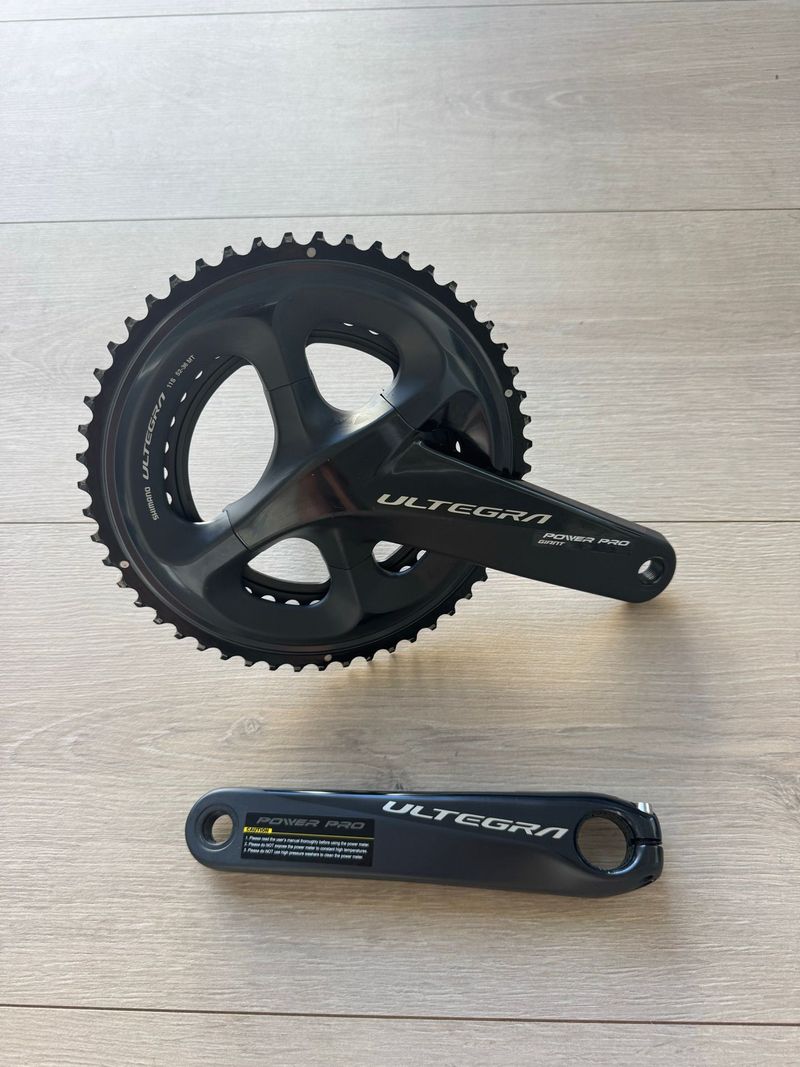 Used Shimano Ultegra FC-R8000 / Power Pro 2025 Drivetrain & Pedals