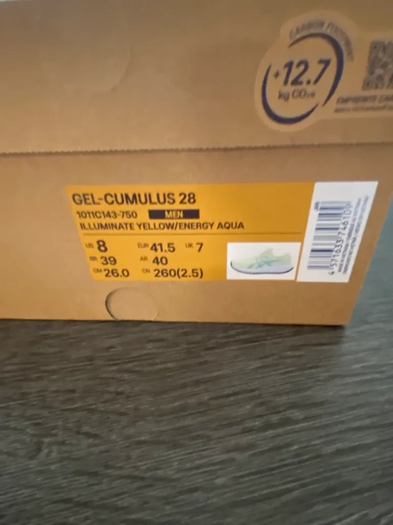 Asics Gel-Cumulus 28 bike de segunda mano — imagen 8 de 8