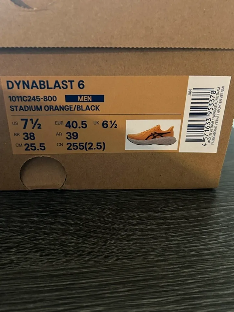 Used Asics Dynablast 6 bike — image 8 of 8
