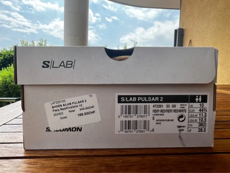 Salomon S/LAB Pulsar 2 bike d'occasion — image 13 sur 13