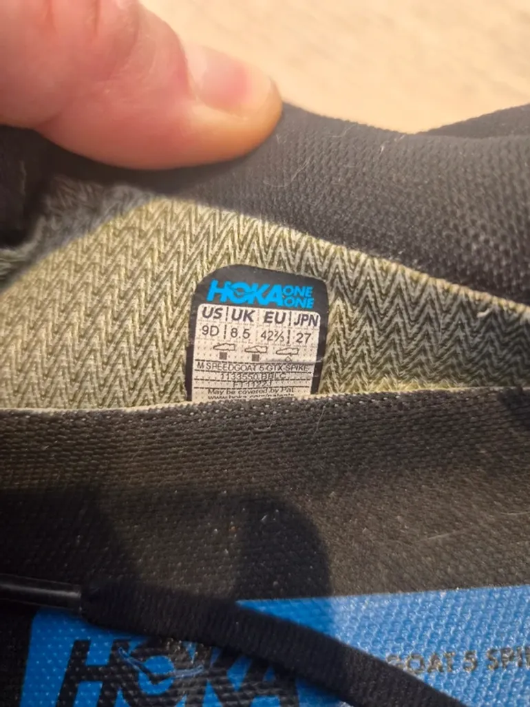 Used Hoka Speedgoat 5 GTX Spike bike — image 6 of 8