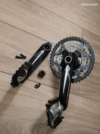 Gebrauchtes Shimano Deore LX Hollowtech II Drivetrain & Pedals