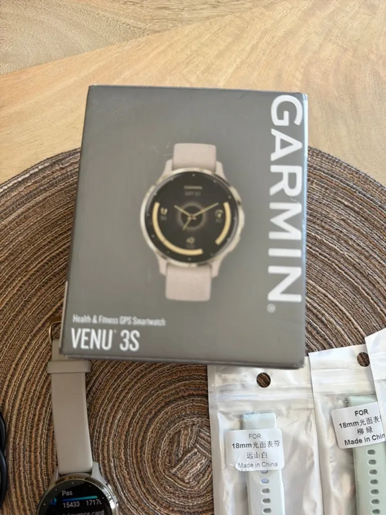 Brugt Garmin Venu 3S bike — billede 3 af 8
