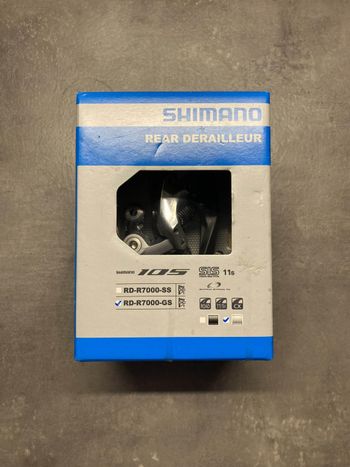 Używany Shimano Dérailleur Shimano 105 SILVER Drivetrain & Pedals