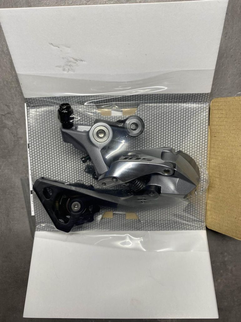 Brugt Shimano Dérailleur Shimano 105 SILVER bike — billede 3 af 3