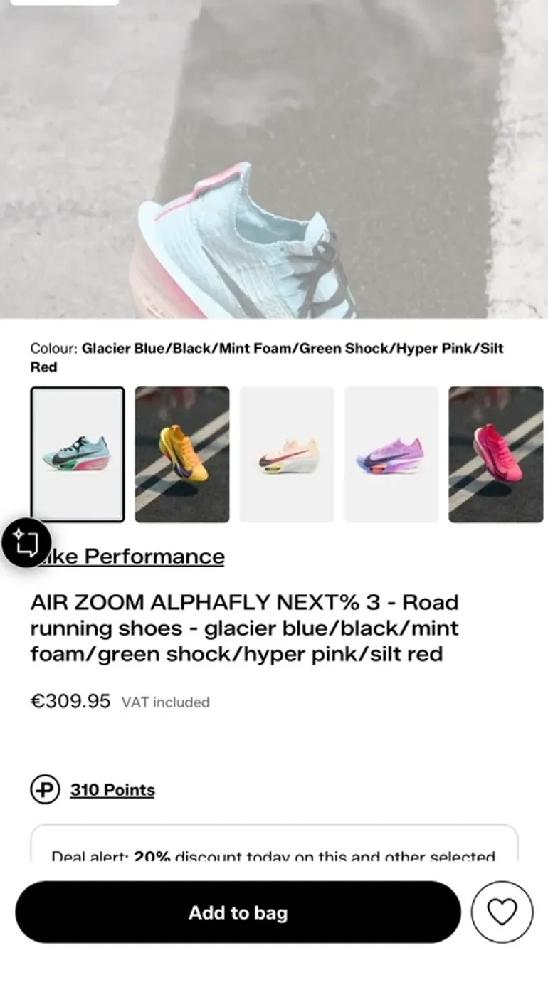 Hyper Zoom Alphafly Next% 3 bike de segunda mano — imagen 7 de 7