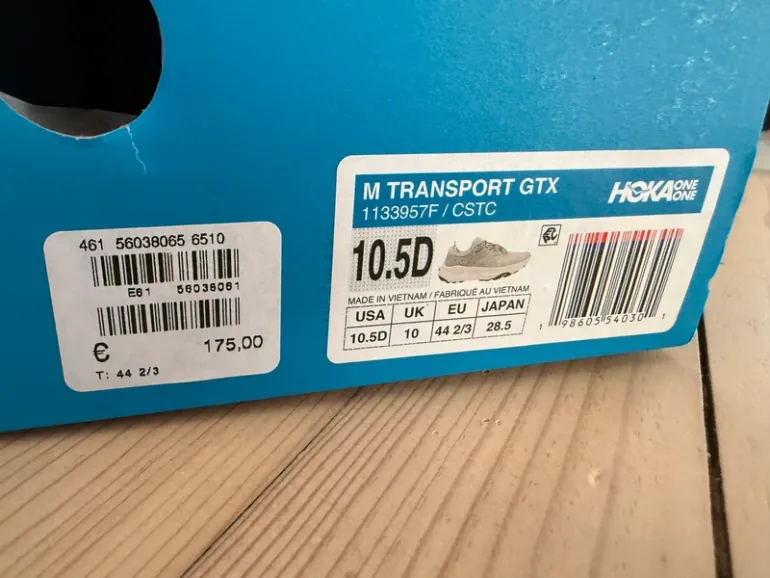 Used Hoka M TRANSPORT GTX bike — image 9 of 9