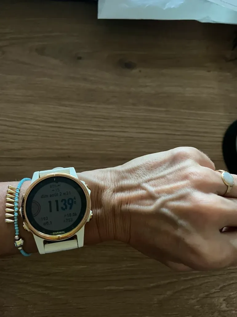 Used Garmin Fenix 5S Plus Sapphire bike — image 2 of 15
