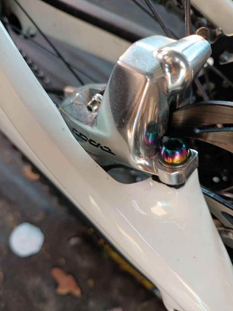 Gebrauchtes Sram Code Silver Stealth (Code Ultimate) + 200mm HS2 rotors bike — Bild 4 von 4