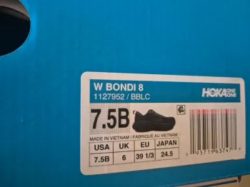 Used Hoka Bondi 8 bike — image 3 of 4