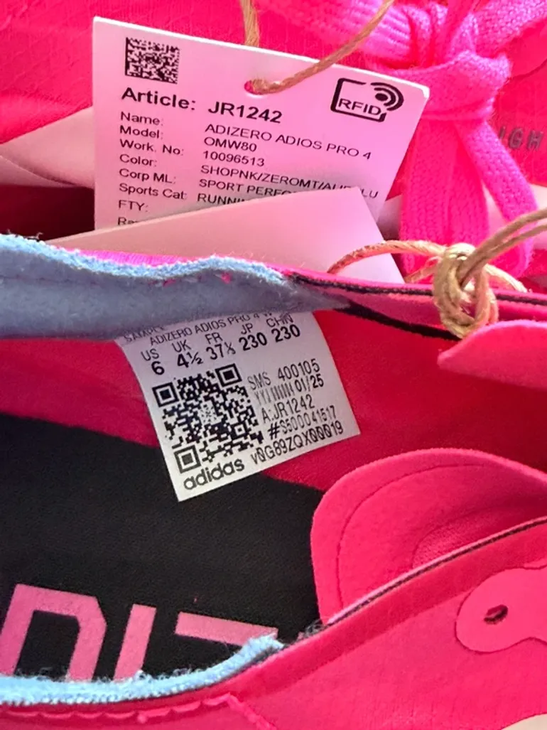 Używany Adidas Adizero Adios Pro 4 bike — zdjęcie 3 z 4