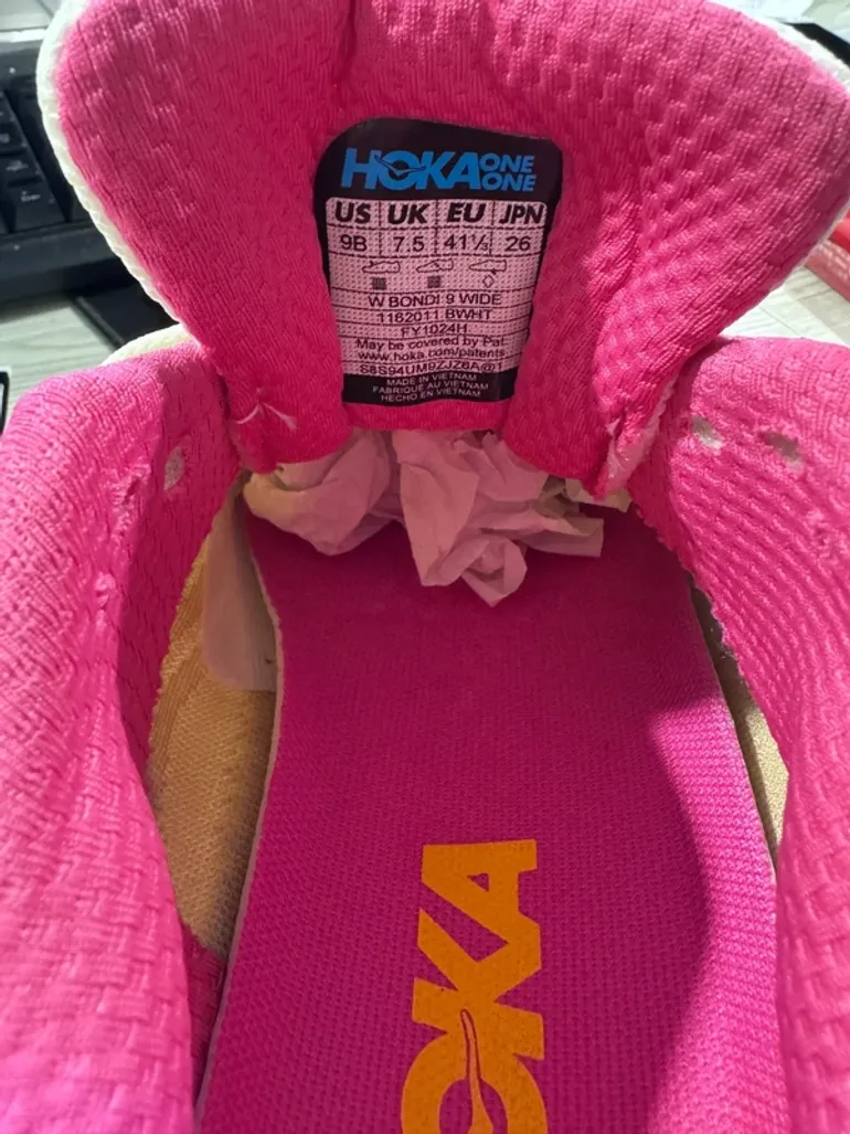 Gebrauchtes Hoka Shoes size 41 bike — Bild 6 von 6