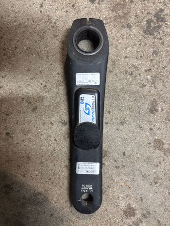 Used Shimano stages power meter 105 172.5 crank Drivetrain & Pedals